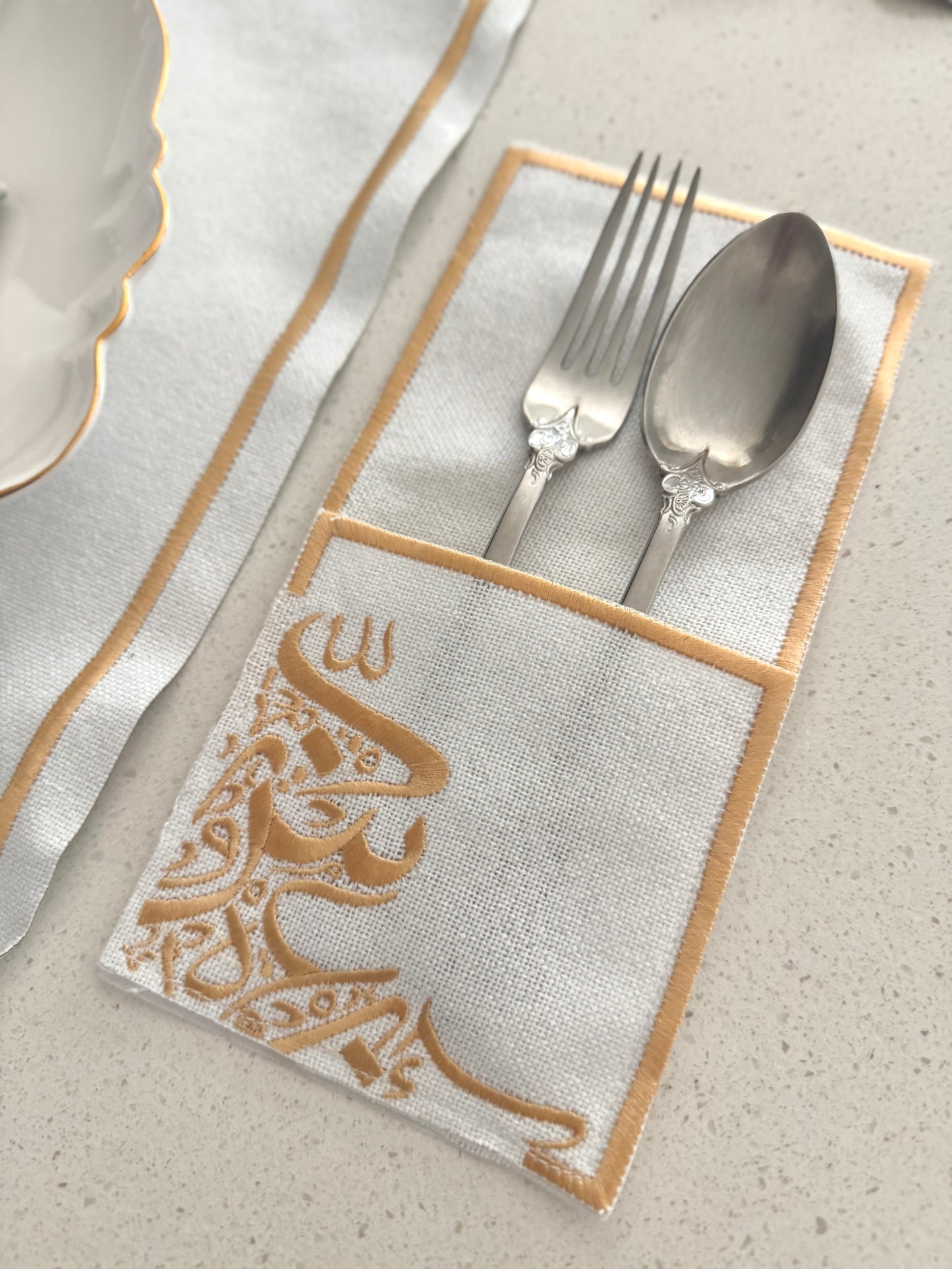 Arabic Calligraphy Placemats