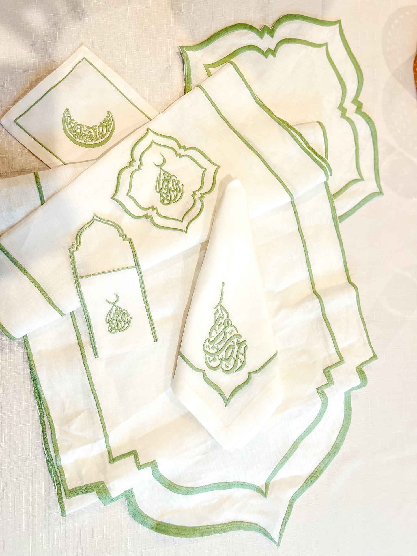 Ramadan Kareem Linen Table Runner