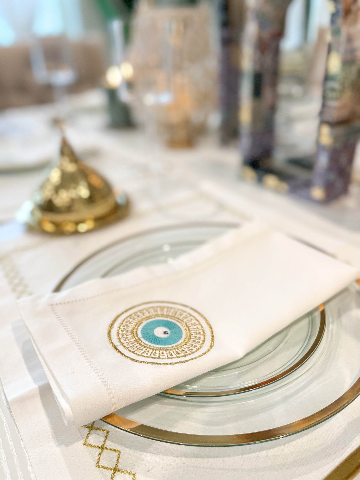 Evil Eye Set of Napkins - Set of 4