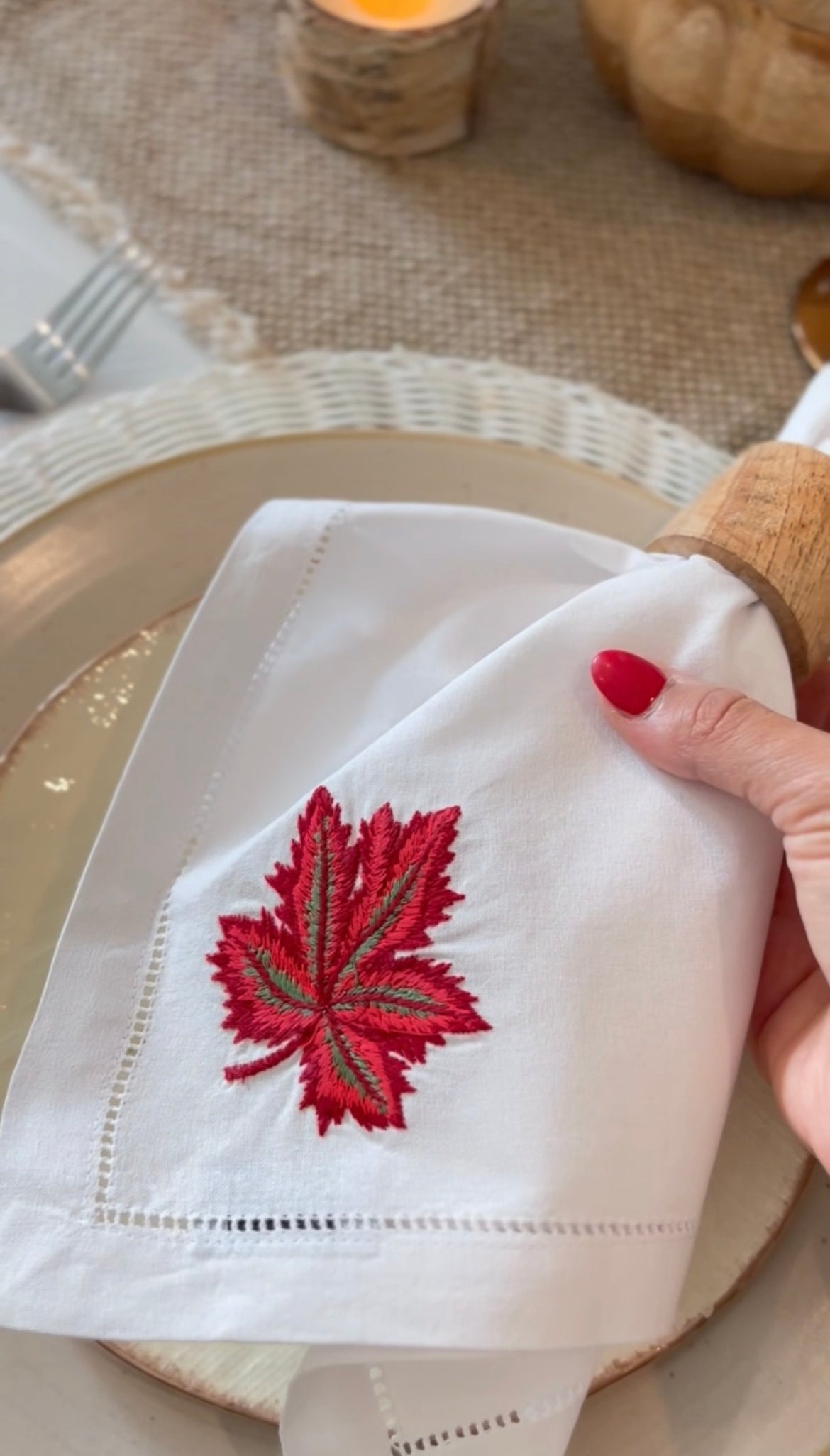 Fall Napkins - Set of 4