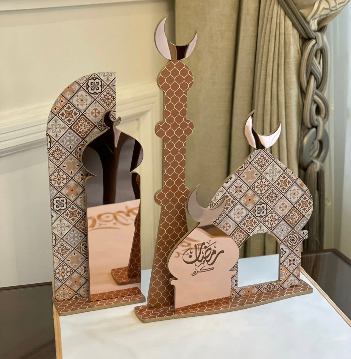 Ramadan Moroccan Mosaic Tri Mosque Set