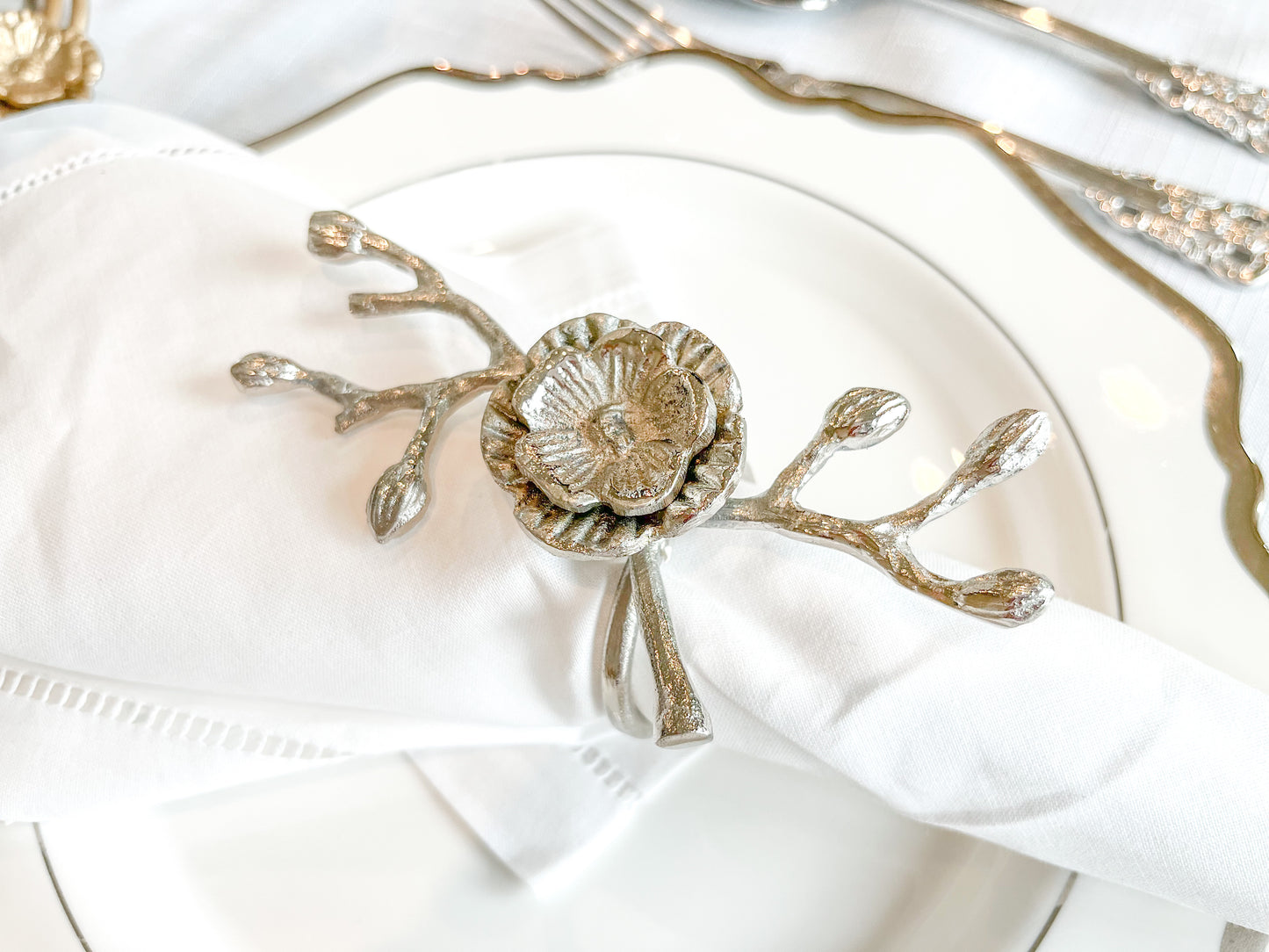 Blossom Napkin Ring (Set of 4)