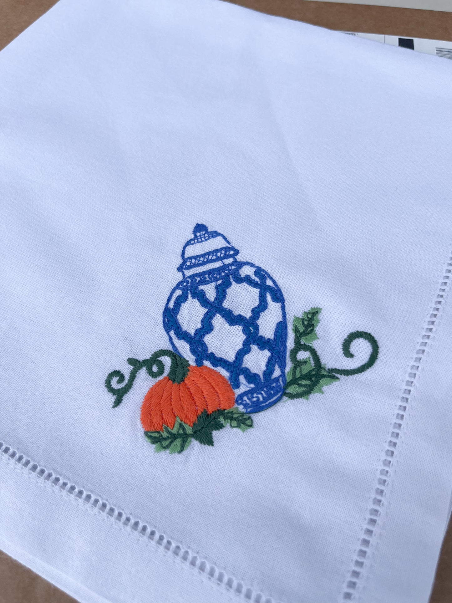 Pumpkin & Ginger Gar Fall Napkins - Set of 4