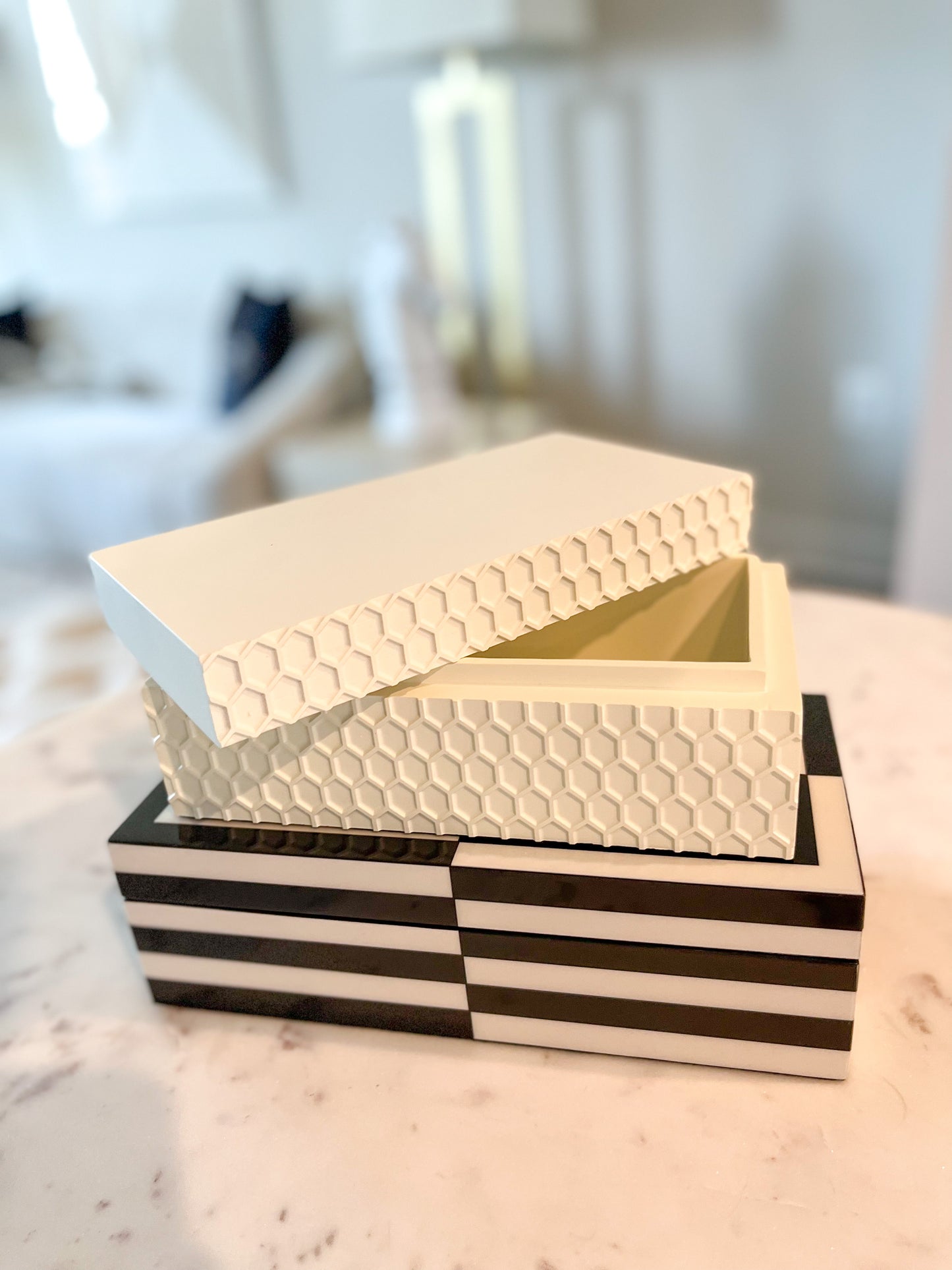 Beehive Decorative Storage Box