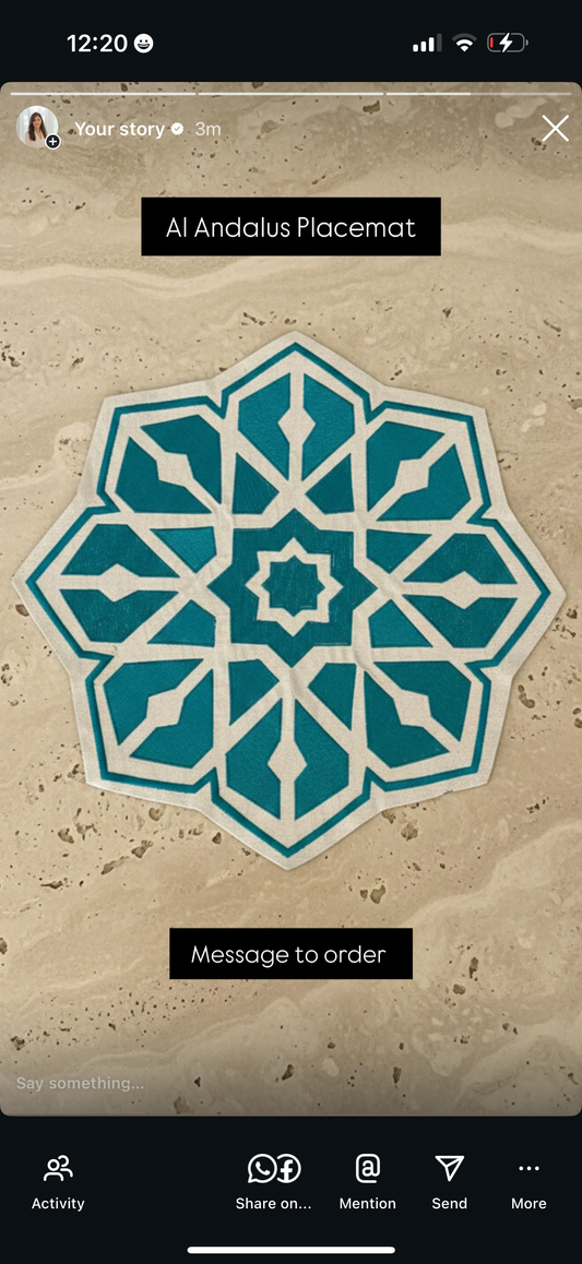 Al Andalus Placemat