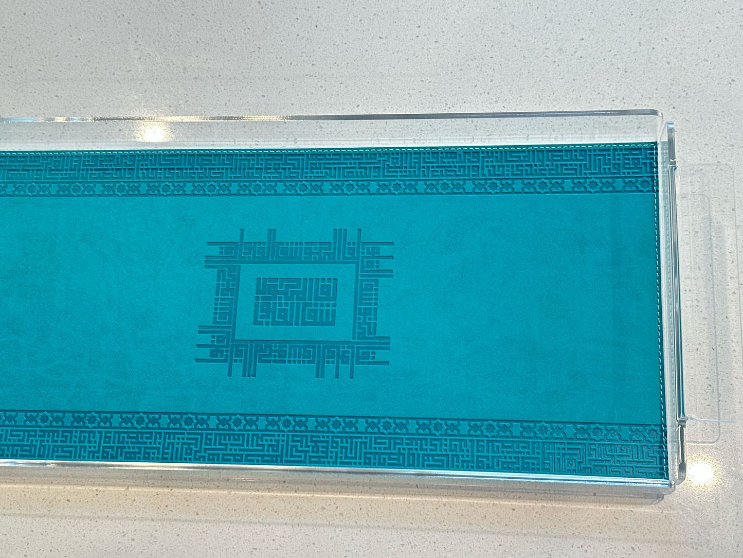 Acrylic & Leather tray