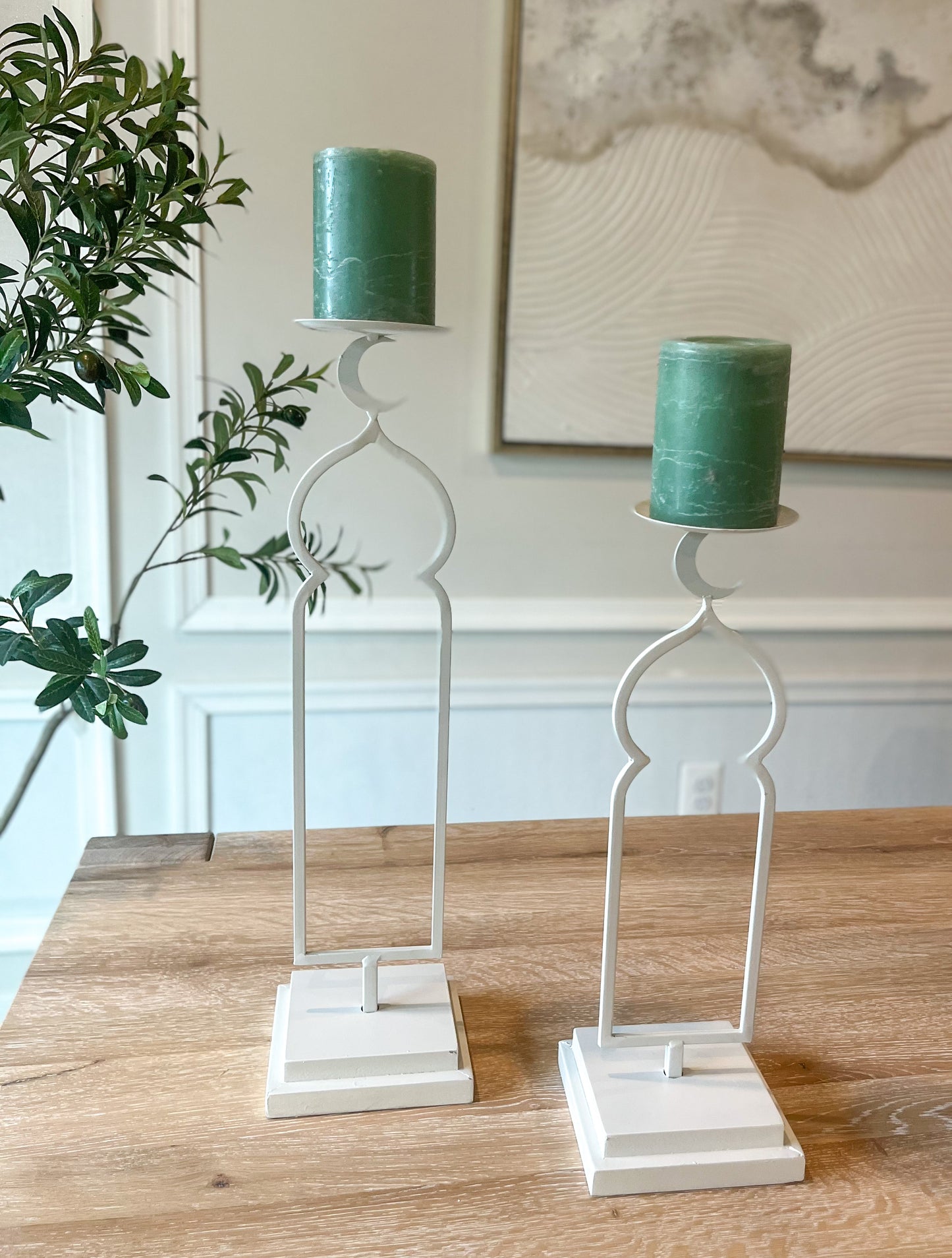 Ramadan & Eid Candle Holder - Set of 2