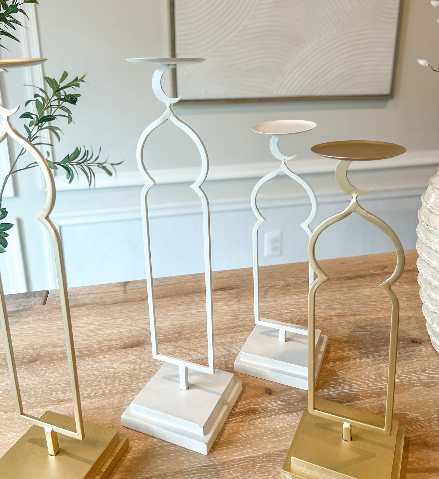 Ramadan & Eid Candle Holder - Set of 2
