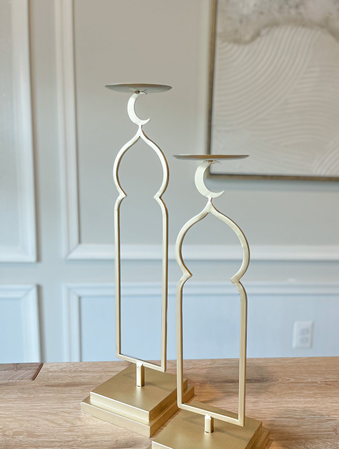 Ramadan & Eid Candle Holder - Set of 2