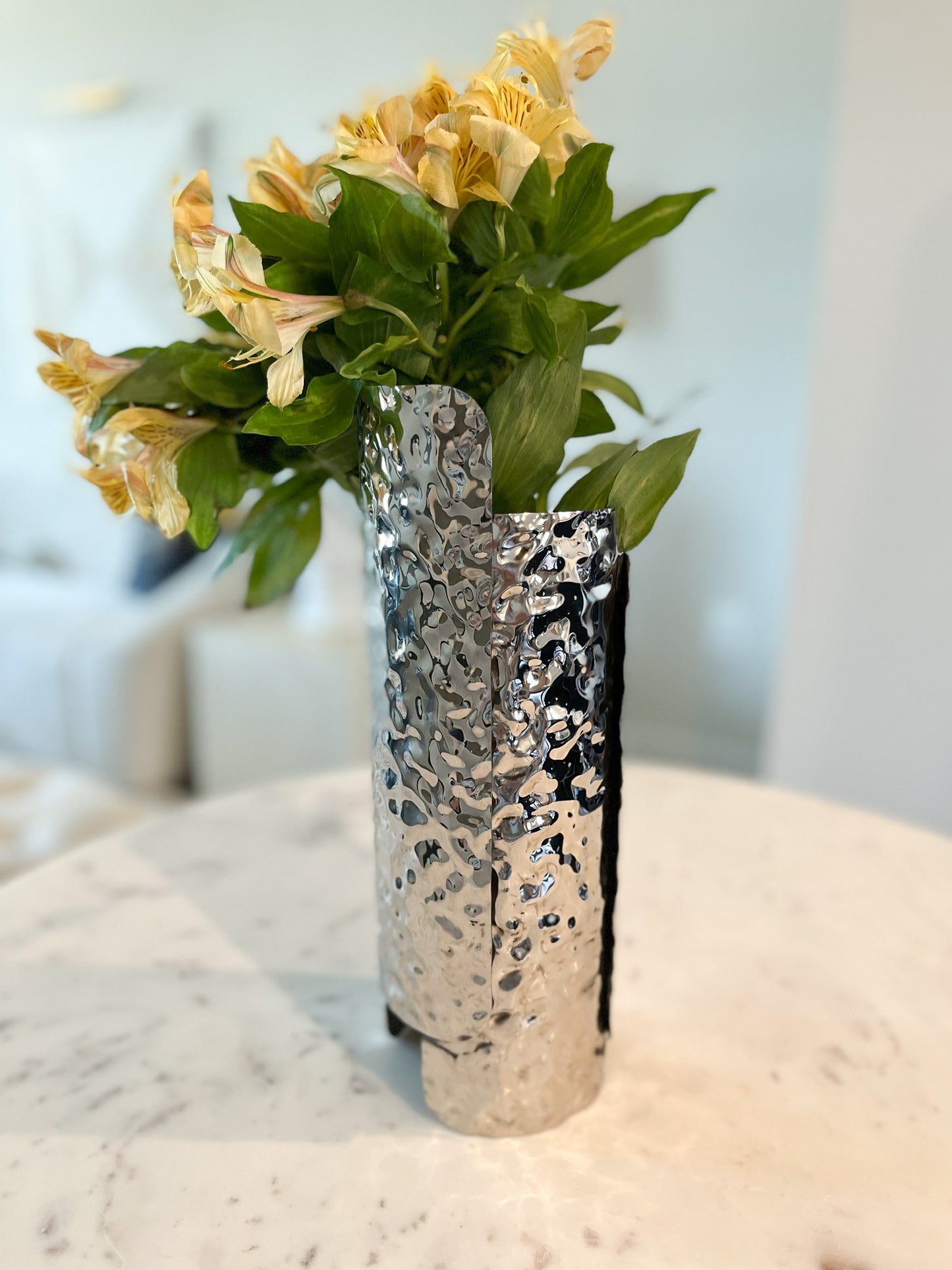 Habibi Silver Vase