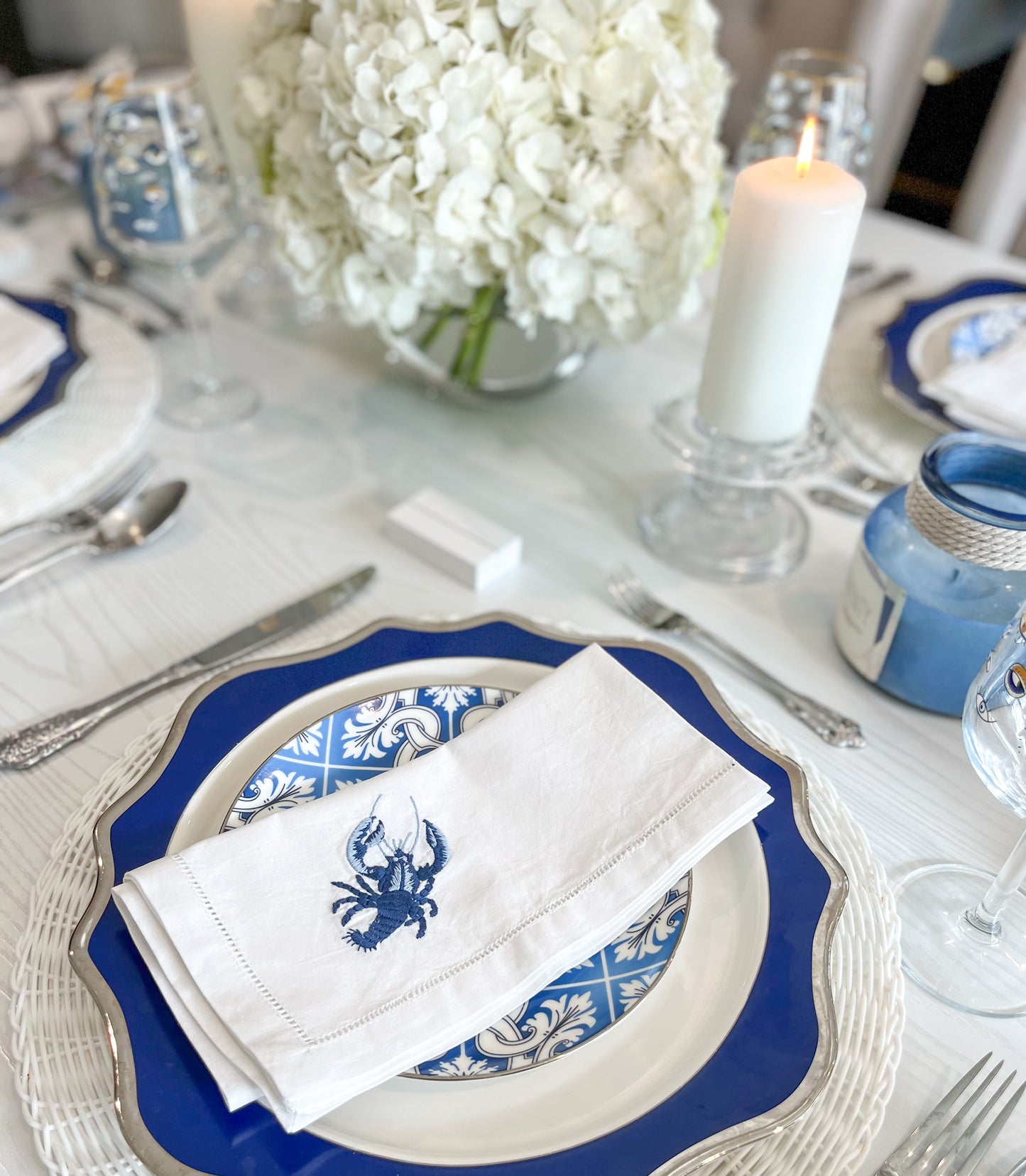 Sea Life Napkin Set - Set of 4