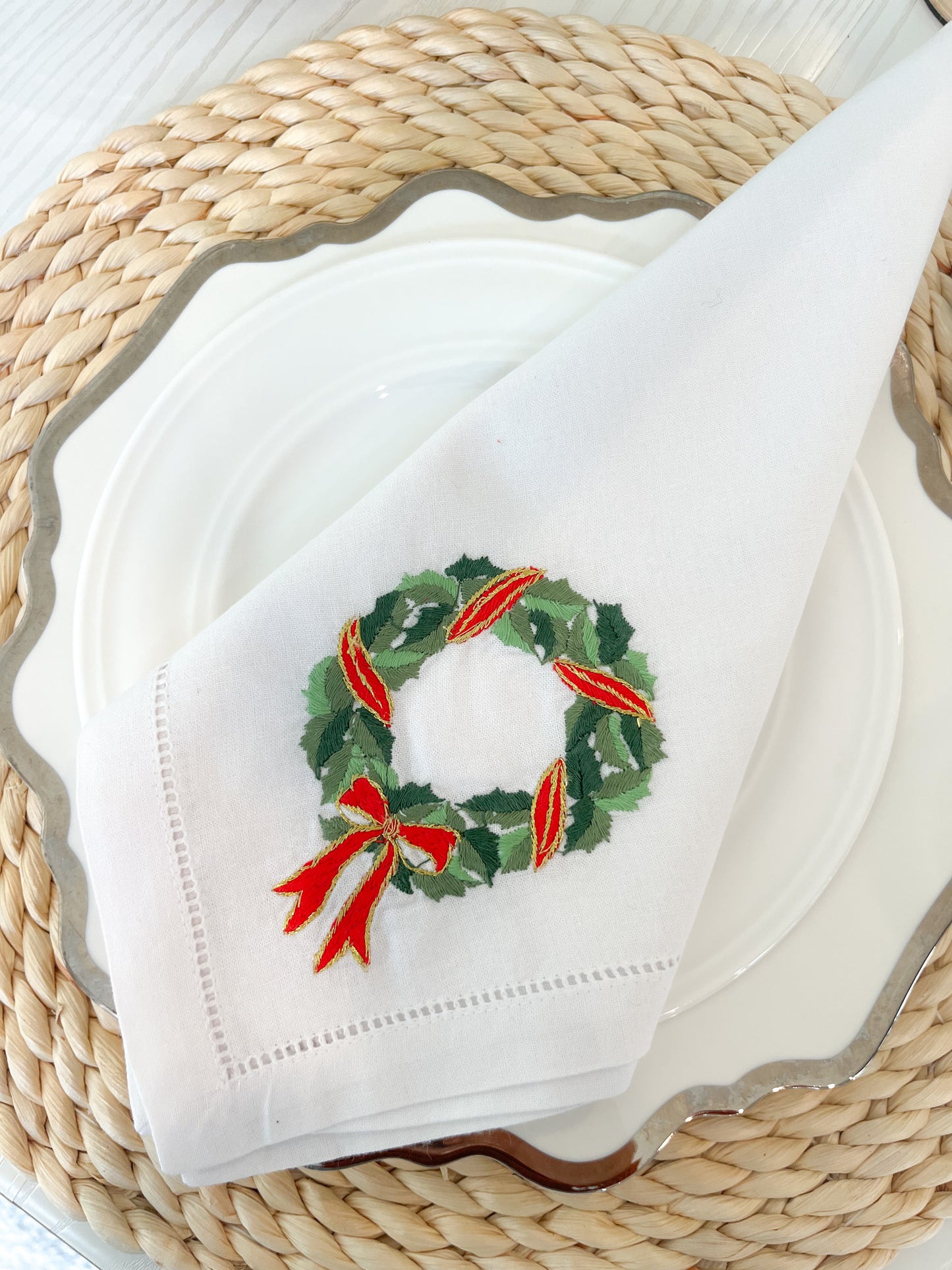 Christmas Tree Napkin Set of 4