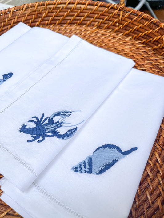 Sea Life Napkin Set - Set of 4